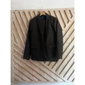 Gap + David Hart Brown Donegal Suit